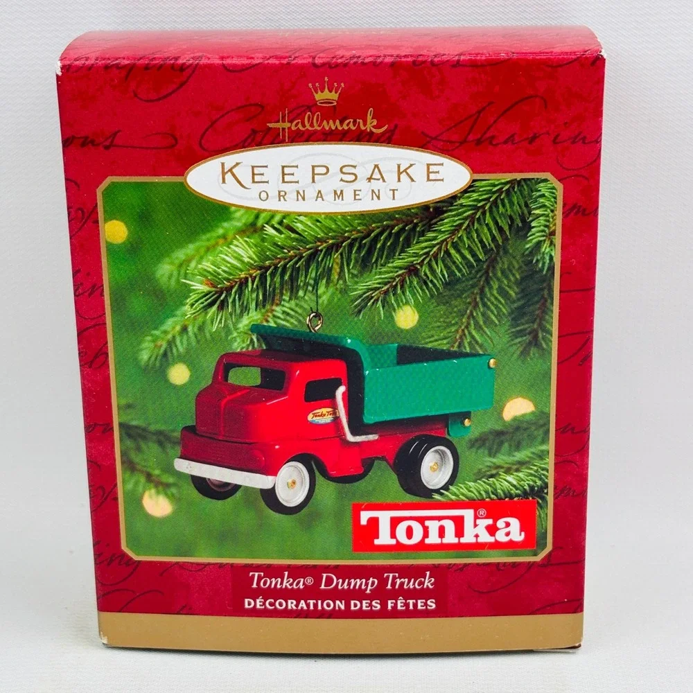 Hallmark Tonka Dump Truck Die-Cast Metal 2000 Christmas Ornament‎ 1953 Model 180